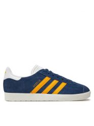 Adidas Sneakersy Gazelle IG2094 Granatowy. Niebieskie buty sportowe casual Adidas, bez wzorów, ze skóry, bez zapięcia. Za 359.99 zł.