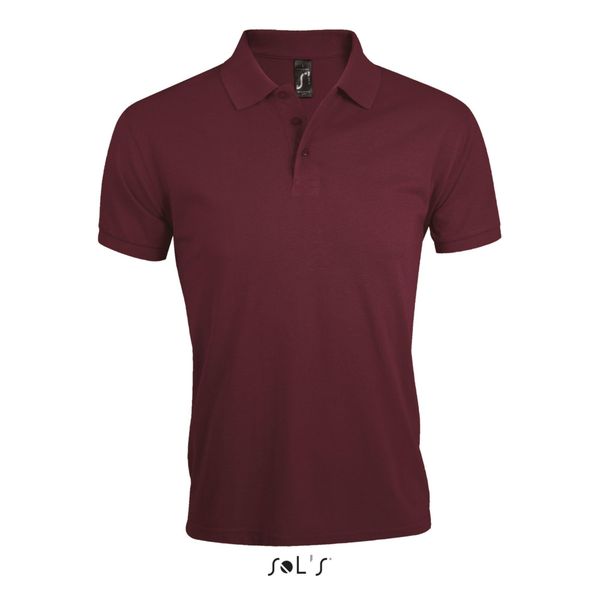 Polo Sol's Prime. Brązowe koszulki polo SOL'S, m, bez wzorów, z bawełny, bez kołnierzyka, bez ramiączek. Za 139.00 zł.