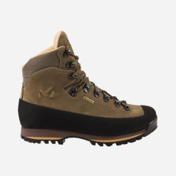 Buty trekkingowe męskie MILLET Bouthan Gore-Tex Brązowy. Zielone buty trekkingowe Millet, bez wzorów, z gore-texu, bez zapięcia. Za 999.00 zł.