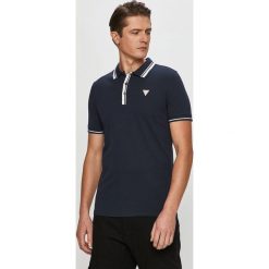 Guess - Polo. Białe koszulki polo Guess, s, z aplikacjami, z dzianiny, bez kołnierzyka, bez ramiączek. W wyprzedaży za 129.90 zł.
