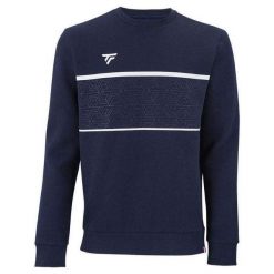 Bluza męska Tecnifibre Team Sweater. Niebieskie bluzy TECNIFIBRE, m, bez wzorów, bez kaptura. Za 312.00 zł.