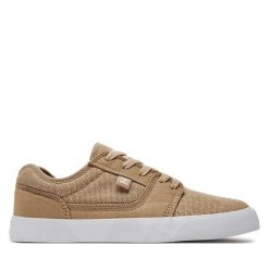 Tenisówki DC. Brązowe trampki DC, m, bez wzorów, bez zapięcia. Za 219.99 zł.