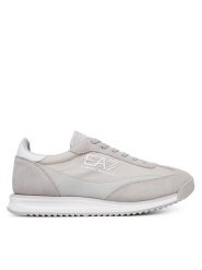 EA7 Emporio Armani Sneakersy 7X000655 AF23106 MZ630 Szary. Szare buty sportowe casual EA7 Emporio Armani, bez wzorów, z materiału, bez zapięcia. Za 719.99 zł.