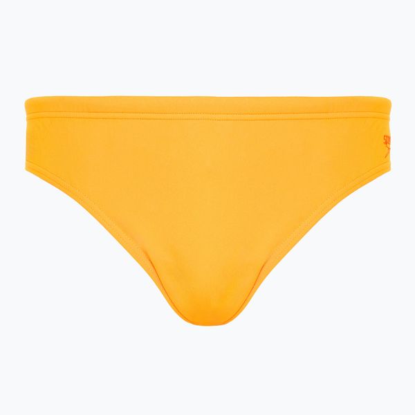 Slipy pływackie męskie Speedo Essential Endurance+ 7cm Brief. Żółte slipy i bokserki Speedo, m, bez wzorów, z materiału. Za 135.65 zł.