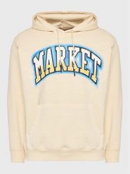 Market Bluza SMILEY 397000465 Beżowy Regular Fit. Brązowe bluzy Market, m, bez wzorów, z bawełny, bez kaptura. Za 399.99 zł.