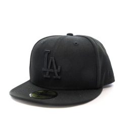 Czapka snapback Dodgers 59FIFTY. Czarne czapki z daszkiem New Era, bez wzorów. Za 185.50 zł.