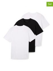 Tom Tailor Koszulki (3 szt.) w kolorze białym rozmiar: 3XL. Białe bezrękawniki Tom Tailor, xl, bez wzorów, z bawełny, bez kołnierzyka, bez ramiączek. Za 69.99 zł.