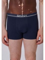 Skiny Bokserki w kolorze granatowym rozmiar: S. Niebieskie bokserki Skiny, s, bez wzorów. Za 47.95 zł.