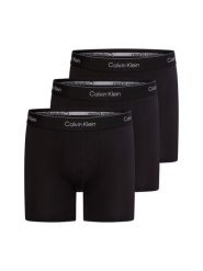 Calvin Klein Bokserki w 3-paku Mężczyźni Bawełna czarny, S. Czarne bokserki CALVIN KLEIN, m, bez wzorów, z bawełny. Za 199.95 zł.