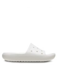 Crocs Klapki Classic Slide V 209401 Biały. Białe klapki Crocs, z tworzywa sztucznego. Za 109.99 zł.