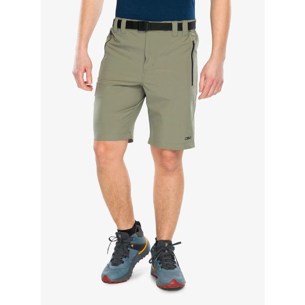 Spodenki męskie CMP Yone Bermuda. Zielone szorty CMP, m, bez wzorów, sportowe. Za 114.99 zł.