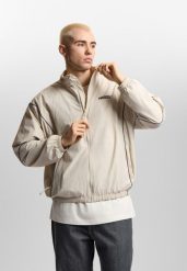 Kurtka outdoorowa męska Prosto Street Armour. Brązowe kurtki Prosto., l, bez wzorów, z materiału, bez kaptura. Za 494.99 zł.
