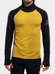 Bluza bez kaptura Sensor Thermo Sweatshirt. Żółte bielizna termoaktywna Sensor, m, bez wzorów, z lycry, bez ramiączek, narciarskie. Za 351.99 zł.