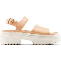 Sandały Converse Chuck Tlr As Lugged Heel Sandal, Dla obu płci. Brązowe sandały Converse, ze skóry, bez zapięcia. Za 390.00 zł.