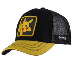 Czapka z daszkiem Capslab Pokemon Pikachu Trucker CL/PKM2/1/PIK6. Żółte czapki z daszkiem Capslab, bez wzorów. Za 103.98 zł.
