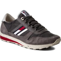 Sneakersy TOMMY JEANS - Retro Sneaker EM0EM00077 Magnet 008. Buty sportowe casual marki Tommy Jeans. W wyprzedaży za 299.00 zł.