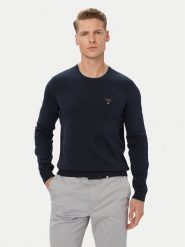 Aeronautica Militare Sweter 262MA1631UL00506 Granatowy Regular Fit. Niebieskie swetry rozpinane Aeronautica Militare, m, bez wzorów, z bawełny, bez kołnierzyka, bez ramiączek. Za 514.99 zł.