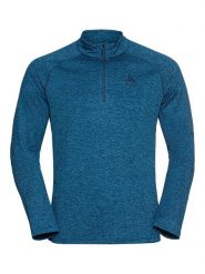Odlo Bluza polarowa "Sesvenna" w kolorze niebieskim rozmiar: M. Niebieskie bluzy bez kaptura ODLO, m, bez wzorów, z materiału, bez kaptura. Za 159.21 zł.