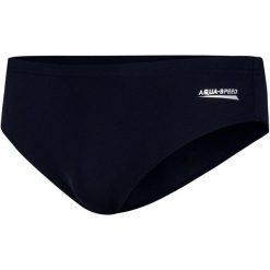 Slipy pływackie męskie Aqua Speed Alan. Niebieskie odzież kąpielowa Aqua-Speed, m, bez wzorów, sportowe. Za 53.91 zł.