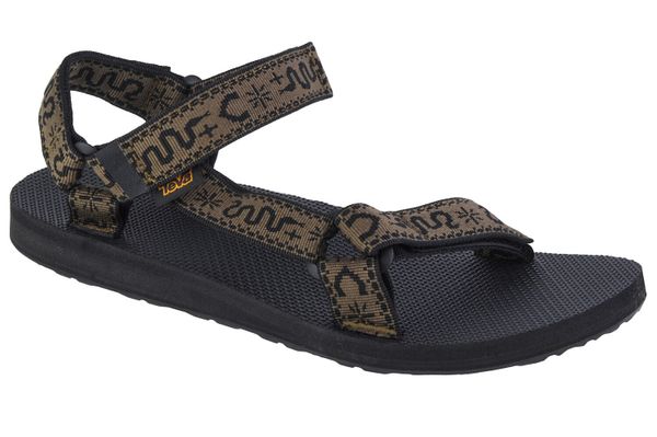 Sandały męskie, Teva M Original Universal Sandals. Brązowe sandały Teva, z materiału, bez zapięcia. Za 209.00 zł.