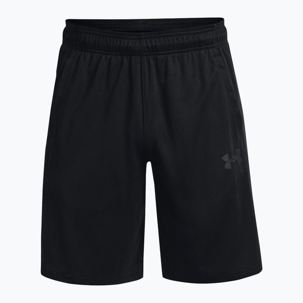 Spodenki koszykarskie męskie Under Armour Baseline 10In. Czarne szorty Under Armour, m, bez wzorów, sportowe. W wyprzedaży za 89.99 zł.