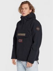 Napapijri Kurtka anorak Rainforest Winter 3 NP0A4GMC Czarny Regular Fit. Czarne kurtki Napapijri, l, bez wzorów, z syntetyku, bez kaptura. Za 619.99 zł.