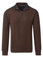 CASAMODA Sweter w kolorze brązowym rozmiar: XXL. Brązowe swetry nierozpinane CASAMODA, xxl, bez wzorów, bez kołnierzyka, bez ramiączek. Za 152.99 zł.