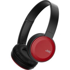 Słuchawki JVC HA-S30BT Czarno-czerwone (HA-S30BT-RE). Czarne słuchawki bezprzewodowe Jvc. Za 170.40 zł.