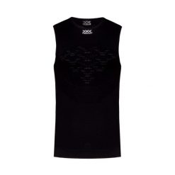 Koszulka bez rękawów męska X-BIONIC ENERGIZER 4.0 LT Black. Czarne bezrękawniki XBIONIC, m, bez wzorów, bez kołnierzyka, bez ramiączek. Za 419.99 zł.