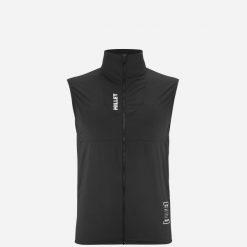 Kamizelka wiatroodporna do biegania męska MILLET Intense Windbreaker Vest M. Czarne odzież kompresyjna Millet, l, bez wzorów, z elastanu, do biegania. Za 289.00 zł.