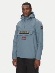 Napapijri Kurtka anorak Rainforest M Sum 3 NP0A4G7DG1Y1 Niebieski Regular Fit. Niebieskie kurtki Napapijri, m, bez wzorów, z syntetyku, bez kaptura. Za 529.99 zł.