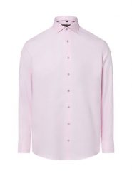 Finshley & Harding koszula non-iron Mężczyźni Modern Fit Bawełna różowy|wielokolorowy, 39. Czerwone koszule Finshley & Harding, m, bez wzorów, z bawełny, bez kołnierzyka, bez ramiączek. Za 229.95 zł.