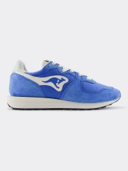 Kangaroos Skórzane sneakersy "Aussie Athluxe II" w kolorze niebieskim rozmiar: 42. Niebieskie buty sportowe casual Kangaroos, bez wzorów, z materiału, bez zapięcia. Za 469.99 zł.