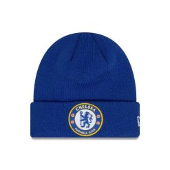 Czapka Chelsea Core Cuff. Niebieskie czapki zimowe New Era, bez wzorów. Za 196.50 zł.