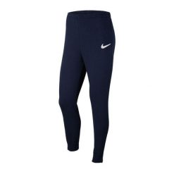 Męskie Spodnie Do Biegania Park 20 Fleece. Niebieskie buty do biegania Nike, bez wzorów, bez zapięcia, do biegania. Za 242.99 zł.