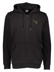 Puma Bluza "Essentials+" w kolorze czarnym rozmiar: M. Czarne bluzy Puma, m, bez wzorów, z kapturem. Za 128.25 zł.