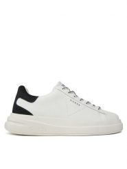 Guess Sneakersy Elba FMPVIB SUE12 Biały. Białe buty sportowe casual Guess, z aplikacjami, ze skóry, bez zapięcia. Za 419.99 zł.