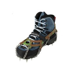 Raczki Turystyczne PRO Traxion Camo Moro XL_45_47. Brązowe buty trekkingowe VOLVEN, bez wzorów, bez zapięcia. Za 149.99 zł.