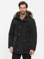 Boss Kurtka puchowa Dadico 50499371 Czarny Regular Fit. Czarne kurtki Boss, m, bez wzorów, z puchu, bez kaptura. Za 1,699.00 zł.