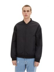 Tom Tailor Denim Kurtka bomber 1034850 Czarny. Czarne kurtki TOM TAILOR DENIM, m, bez wzorów, z denimu, bez kaptura. Za 249.99 zł.