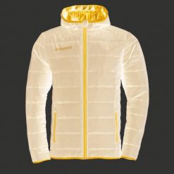 Kurtka puchowa Uhlsport Essential Ultra Lite Down. Czarne kurtki Uhlsport, xl, bez wzorów, z materiału, z kapturem. Za 246.25 zł.