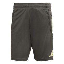 Spodenki treningowe Real Madryt 2025/26. Szare krótkie spodenki sportowe Adidas, m, bez wzorów. Za 197.14 zł.