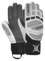 Reusch Rękawiczki funkcyjne "Worldcup Warrior DG" w kolorze biało-szarym rozmiar: 7. Białe rękawiczki Reusch, bez wzorów, z materiału. Za 425.06 zł.
