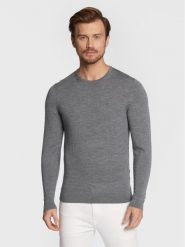 Calvin Klein Sweter Superior K10K109474 Szary Regular Fit. Szare swetry rozpinane CALVIN KLEIN, l, bez wzorów, z wełny, bez kołnierzyka, bez ramiączek. Za 289.99 zł.