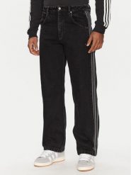 Adidas Jeansy adicolor Denim Firebird JC6718 Czarny Straight Fit. Czarne jeansy Adidas, m. Za 259.99 zł.