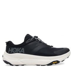 Trekkingi Hoka. Czarne buty trekkingowe HOKA, bez wzorów, bez zapięcia. Za 719.99 zł.