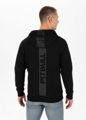 Bluza sportowa męska Pitbull West Coast Hermes Hooded Zip. Czarne bluzy z kapturem PITBULL, m, bez wzorów, z bawełny, z kapturem. Za 299.00 zł.