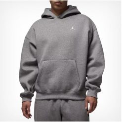 Bluza męska z kapturem Air Jordan Brooklyn Oversize Szara IB7235-091. Szare bluzy Jordan, m, bez wzorów, z kapturem. Za 412.85 zł.