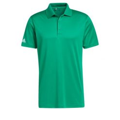Polo adidas Performance Primegreen. Zielone koszulki polo Adidas, m, bez wzorów, bez kołnierzyka, bez ramiączek. W wyprzedaży za 128.80 zł.