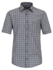 CASAMODA Koszula - Regular fit - w kolorze niebieskim rozmiar: M. Niebieskie koszule CASAMODA, m, bez wzorów, z bawełny, bez kołnierzyka, bez ramiączek. Za 92.86 zł.